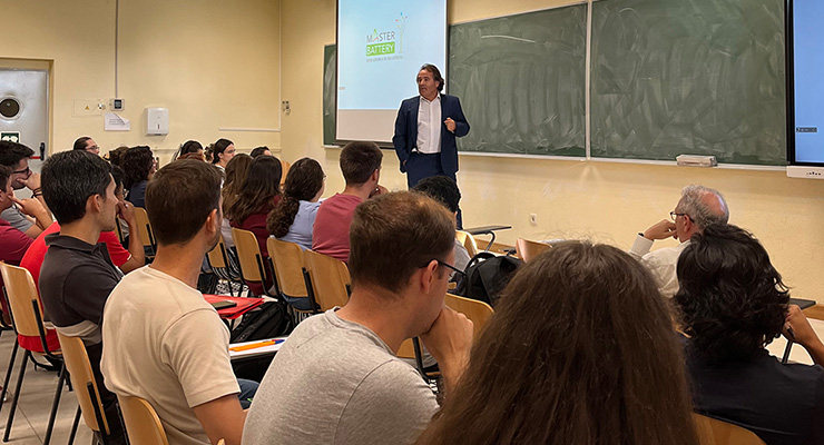 Clase magistral en el Máster en Ingeniería de la Energía de la Universidad Politécnica de Madrid