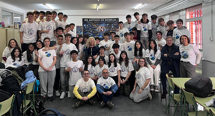 Ciudadenergía y Master Battery colaboran con el IES Antonio de Nebrija de Móstoles en proyectos educativos de robótica