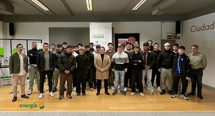 El Colegio Salesianos Carabanchel de Madrid visita Ciudadenergía y Master Battery