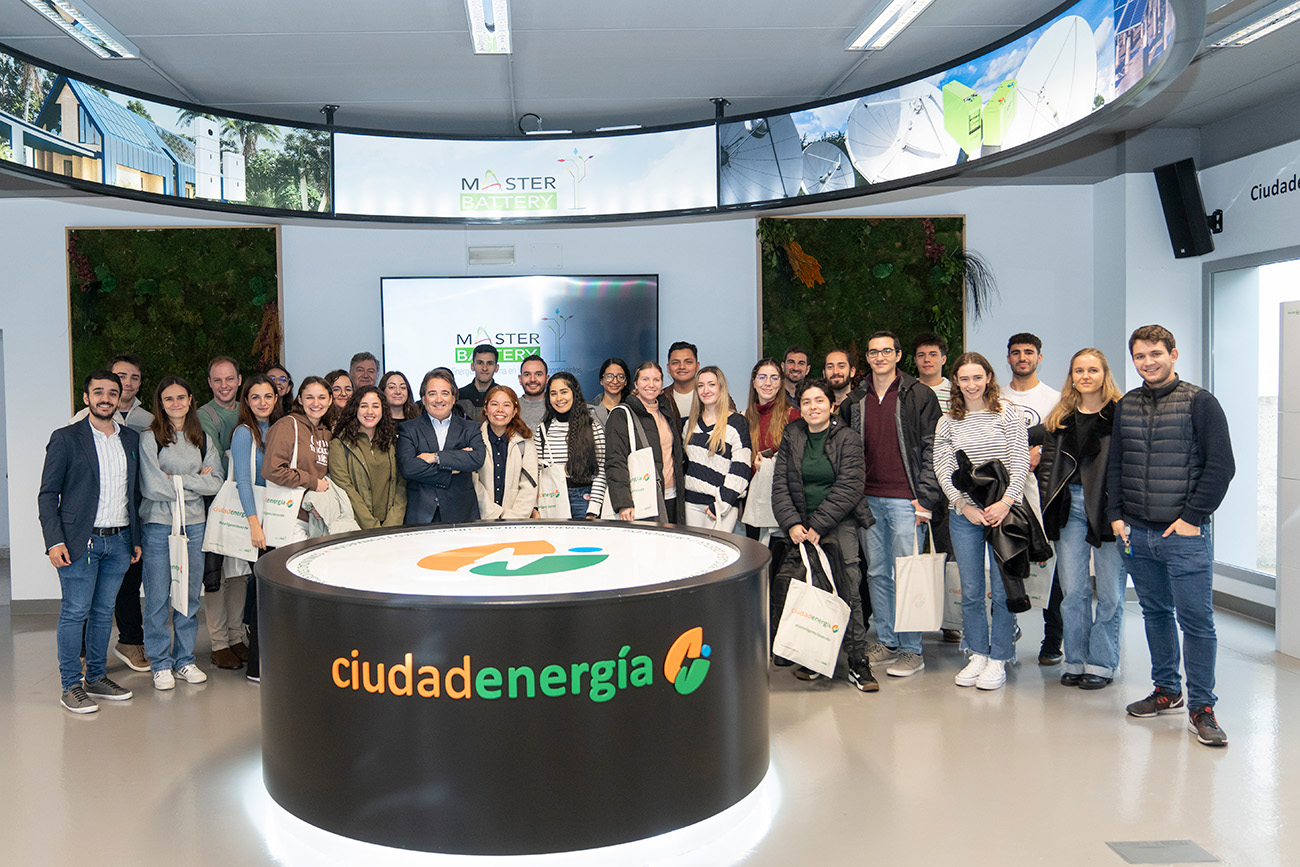 El Máster Universitario en Ingeniería de la Energía de la UPM visita Ciudadenergía y MASTER BATTERY