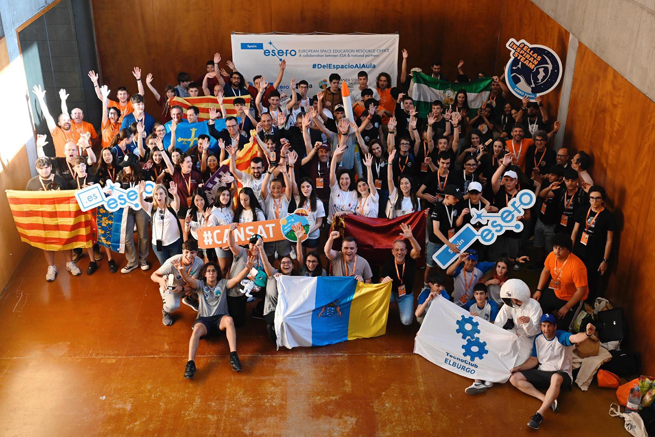 El IES Miguel Hernández de Móstoles finalista en el desafío nacional CanSat 2024 