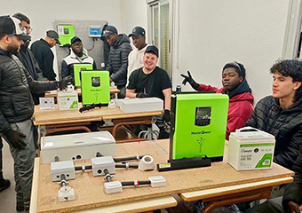 El alumnado ha realizado las prácticas utilizando equipos de Master Battery donados a la ETSIDI