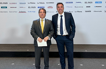 Los CEOs de Master Battery, Juan Carlos Hernández y Héctor Plaza