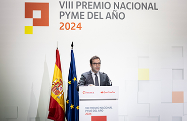 El ministro de Economía, Comercio y Empresa, Carlos Cuerpo