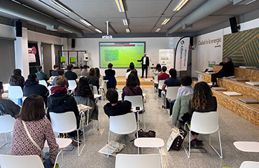 Miguel Manjón, CTO de Master Battery, durante su ponencia