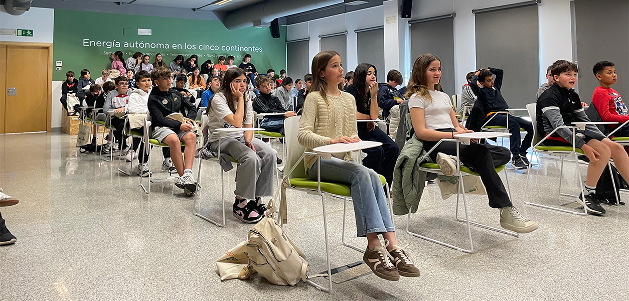 Jornada educativa del CEIP Hans Christian Andersen en Ciudadenergía